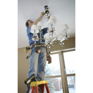 chandelier-installation safety lamp repair